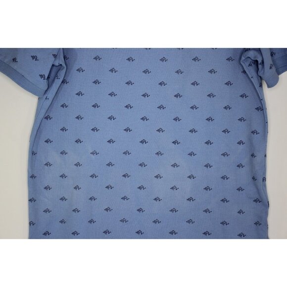 Polo Ralph Lauren Mens Small Stretch Mesh Geometric Polo Shirt NEW G1428 - Picture 2 of 6